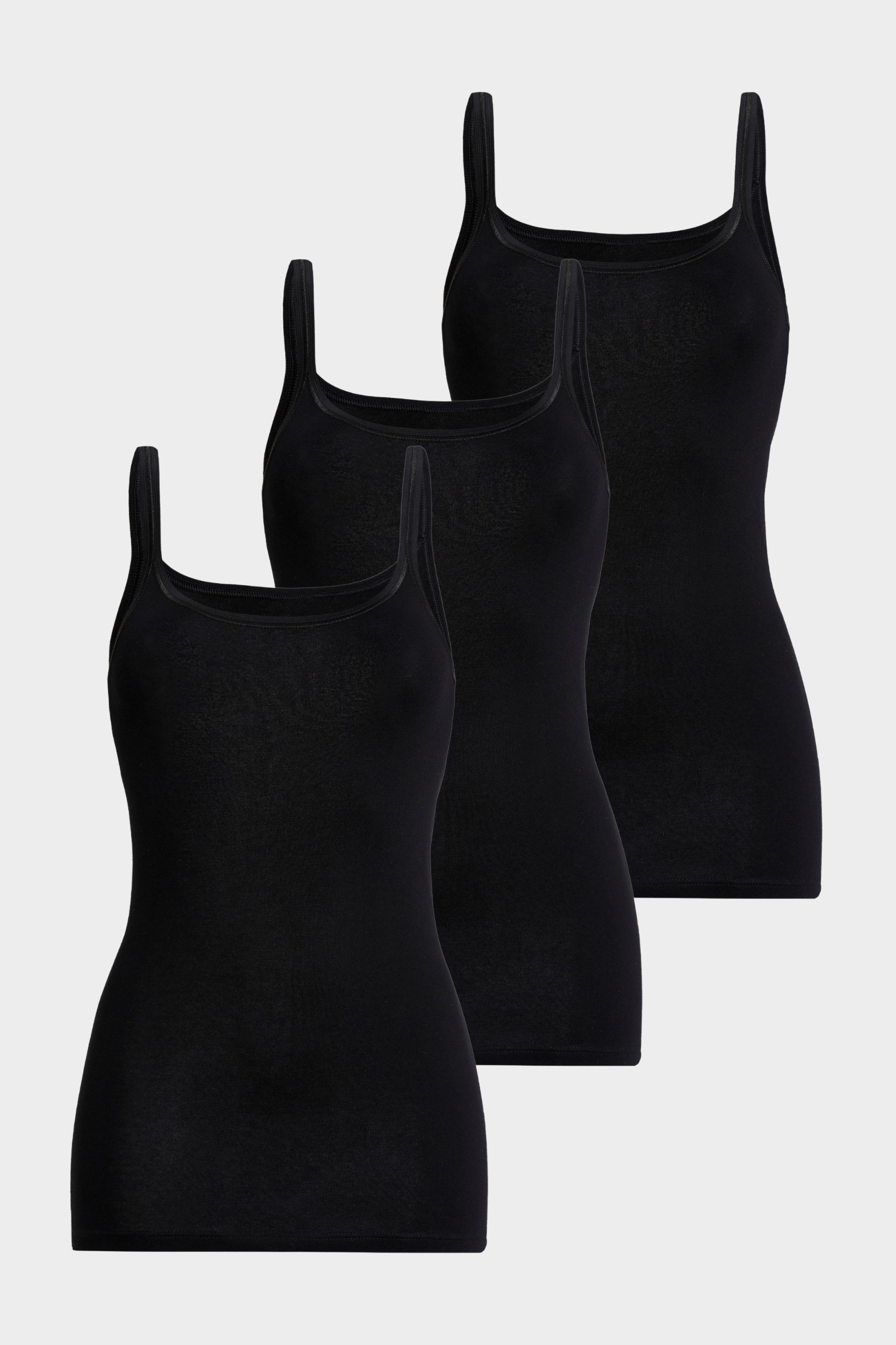 conta Damen Trägertop in Farbe schwarz Größe 46