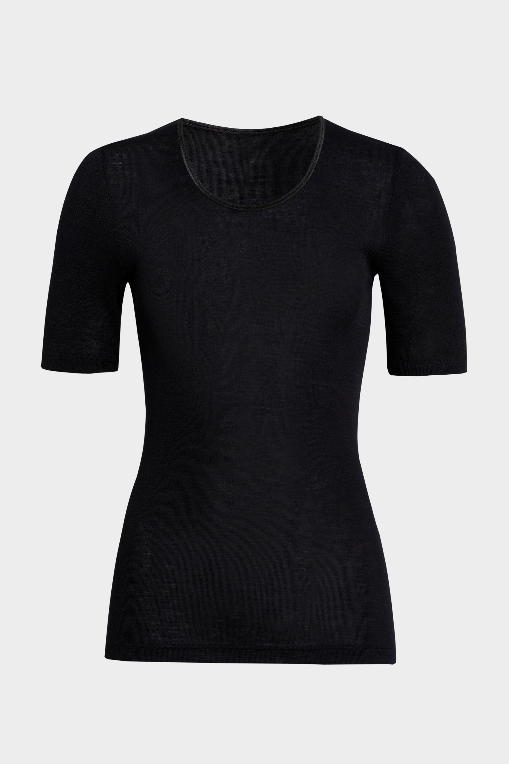 conta Damen Spenzer 1/4 Arm Merino in Farbe schwarz Größe 50