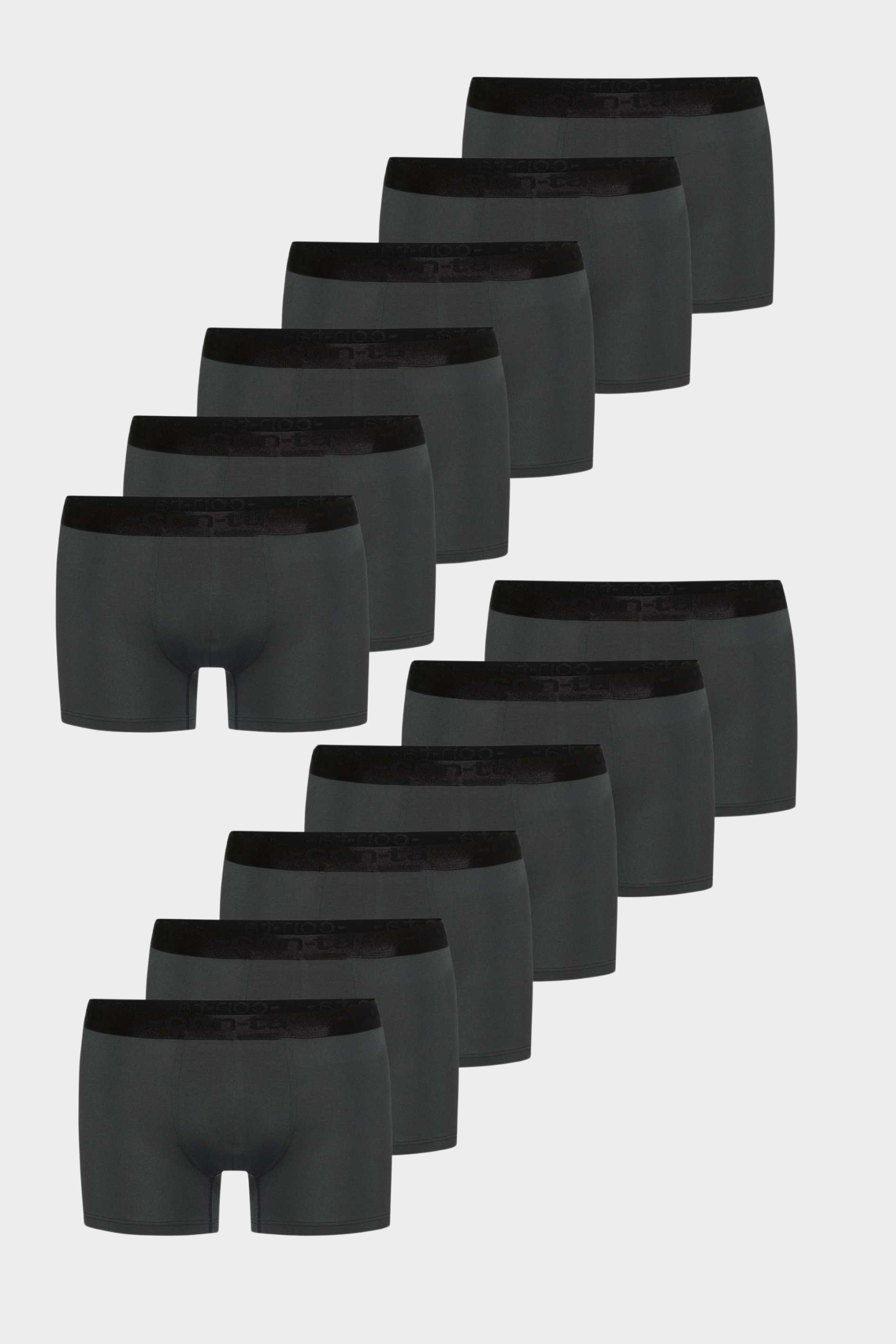 conta Herren Pant 12er Pack in Farbe graphit Größe 8