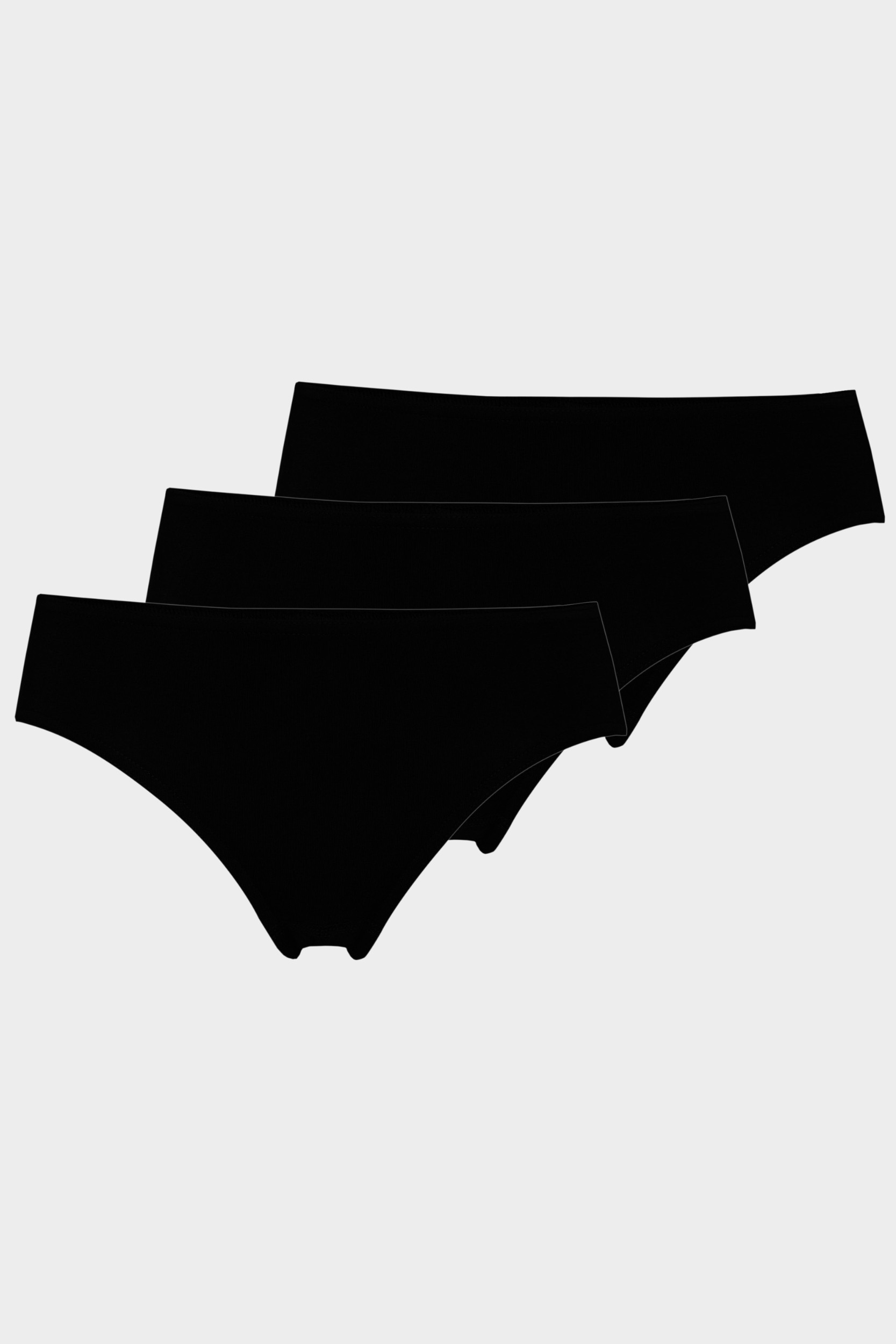 conta Damen Bikinislip in Farbe schwarz Größe 36