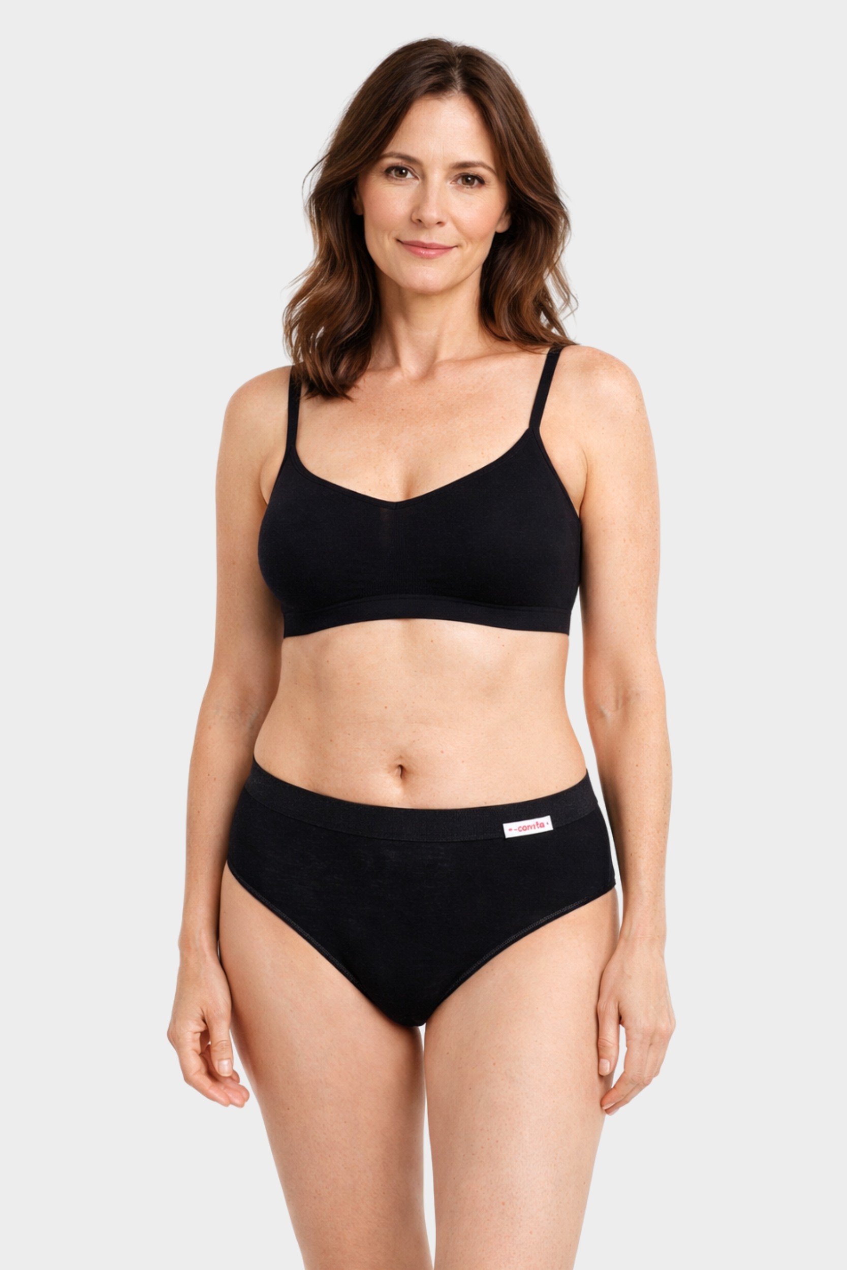 conta Damen Sportslip in Farbe schwarz Größe 36