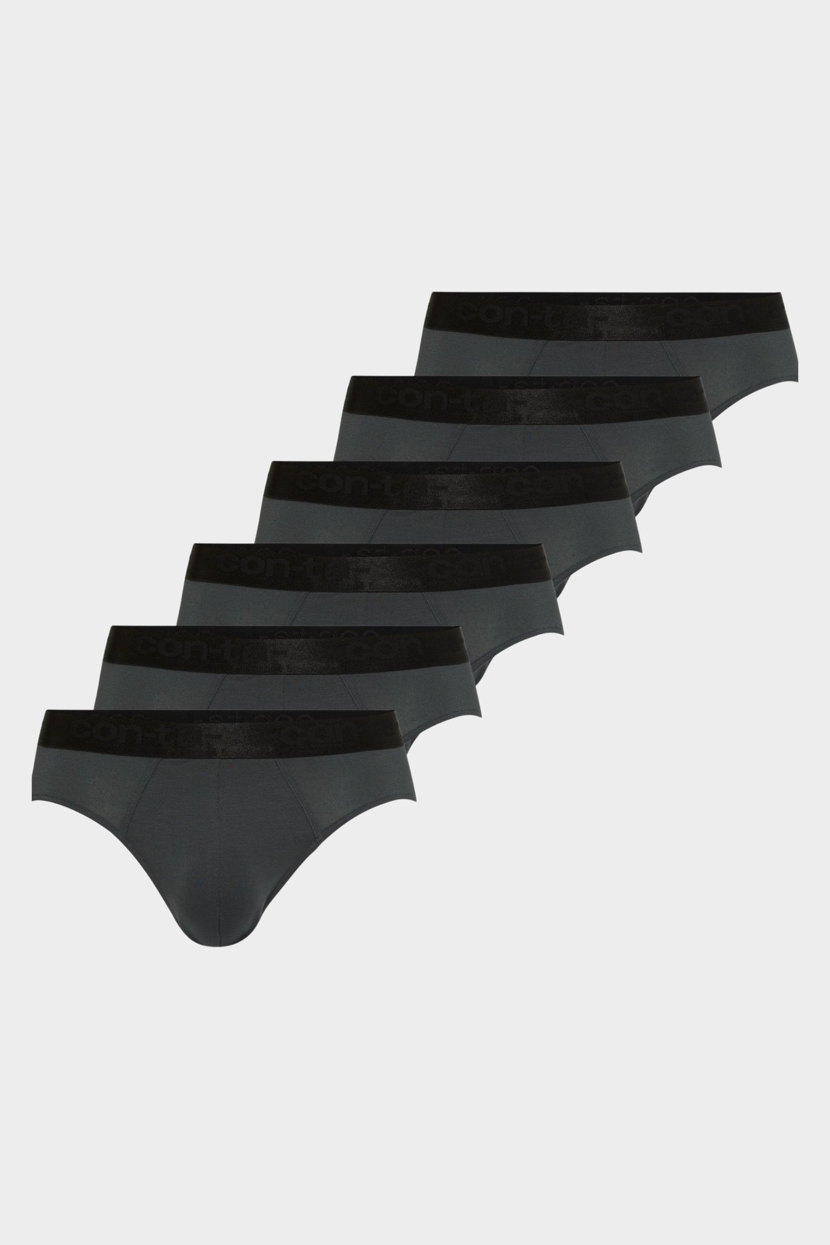 conta Herren Slip 6er Pack in Farbe graphit Größe 7