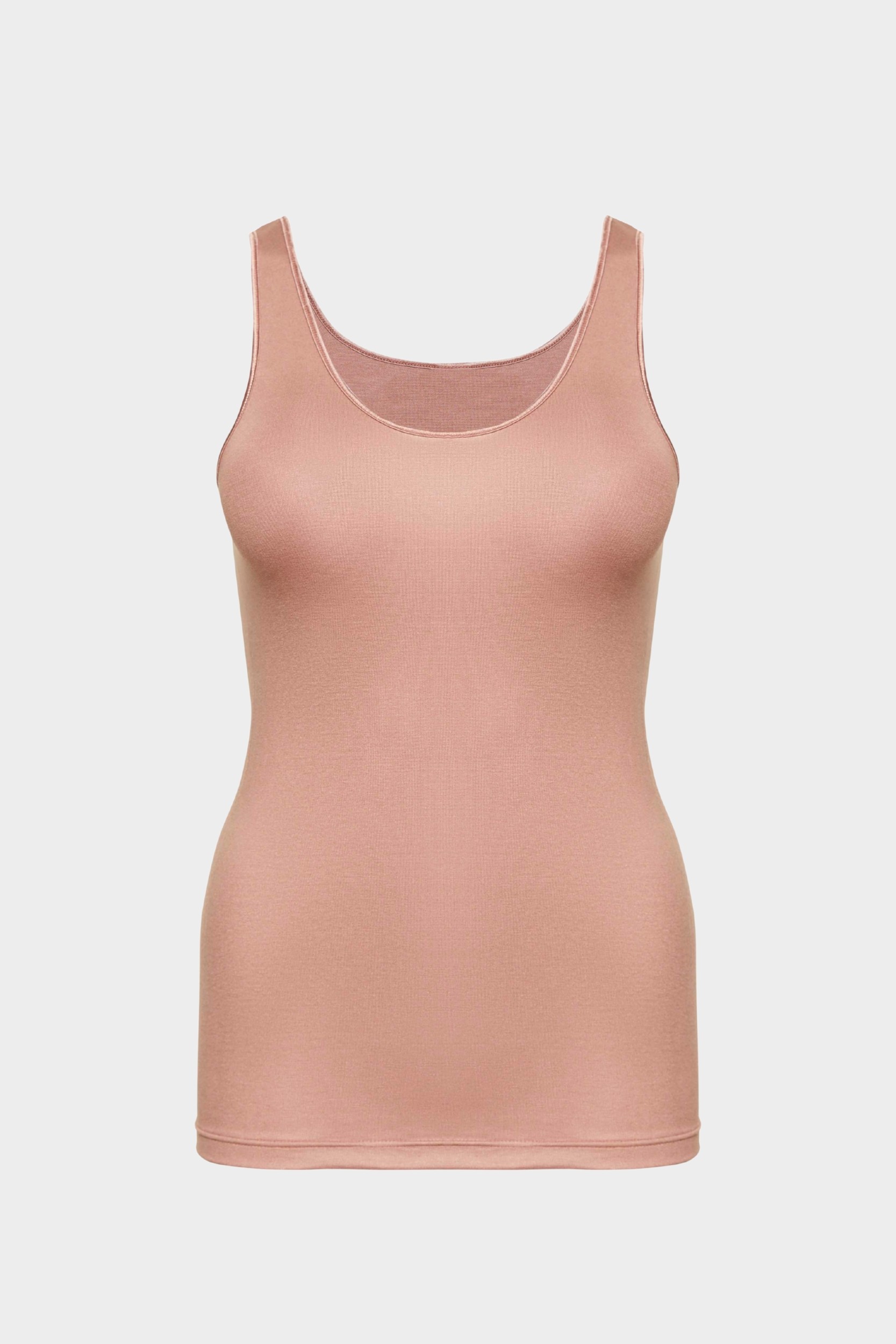 conta Damen Achselhemd mit Glanzband in Farbe zimt Größe 50