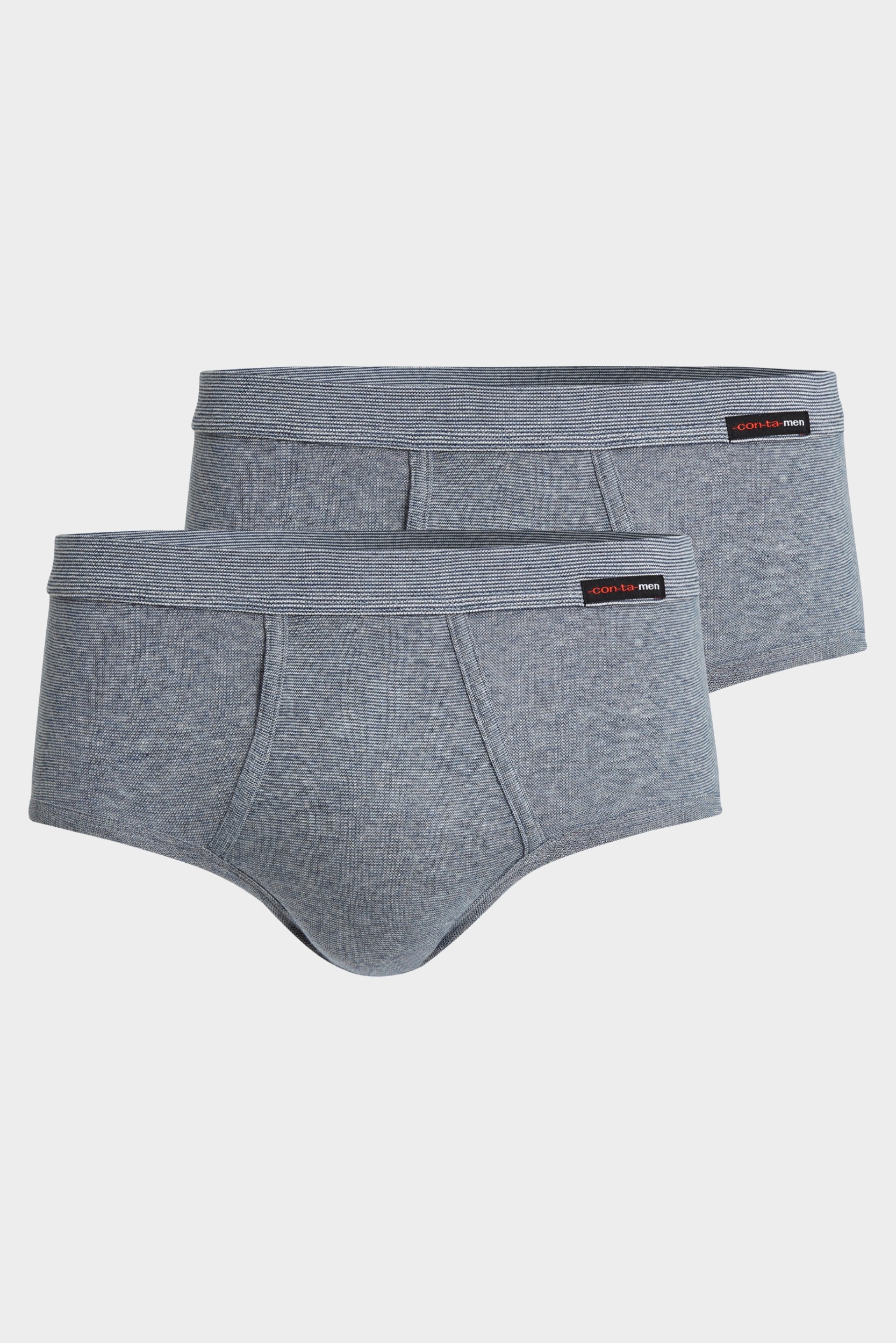 conta Herren Slip 2er Pack in Farbe jeansblau Größe 8