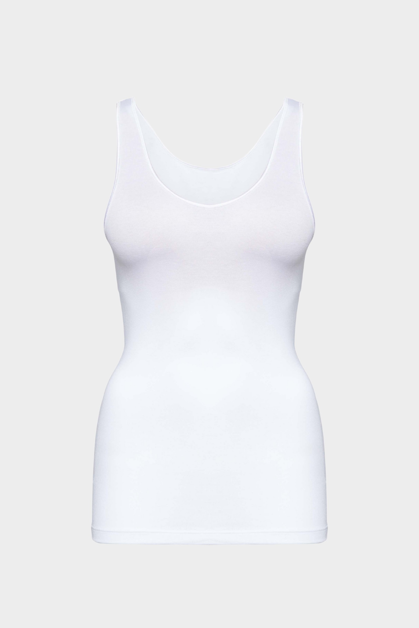 conta Damen Achselhemd mit Glanzband in Farbe weiss Größe 44