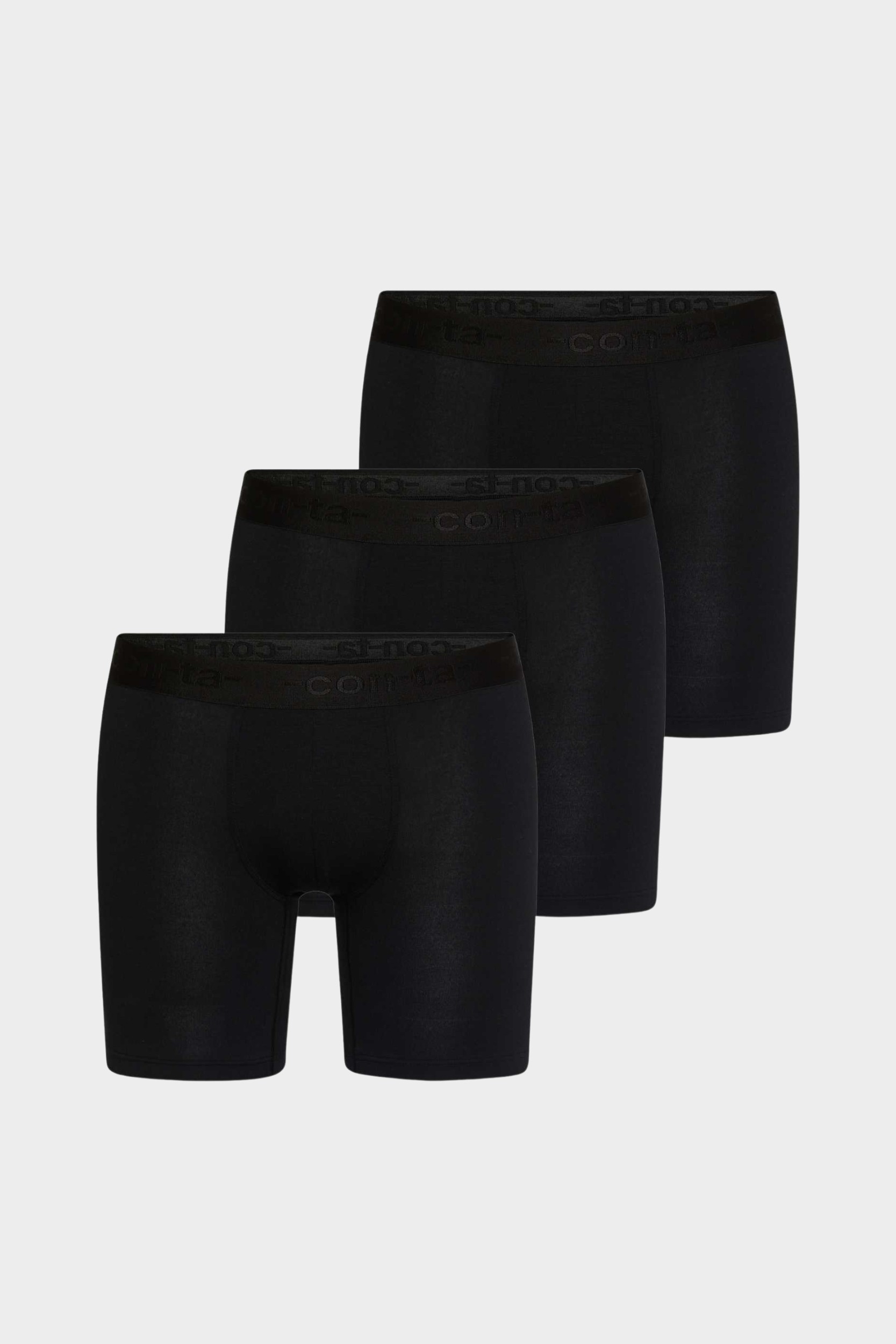conta Herren Longpants 3er Pack in Farbe schwarz Größe 6