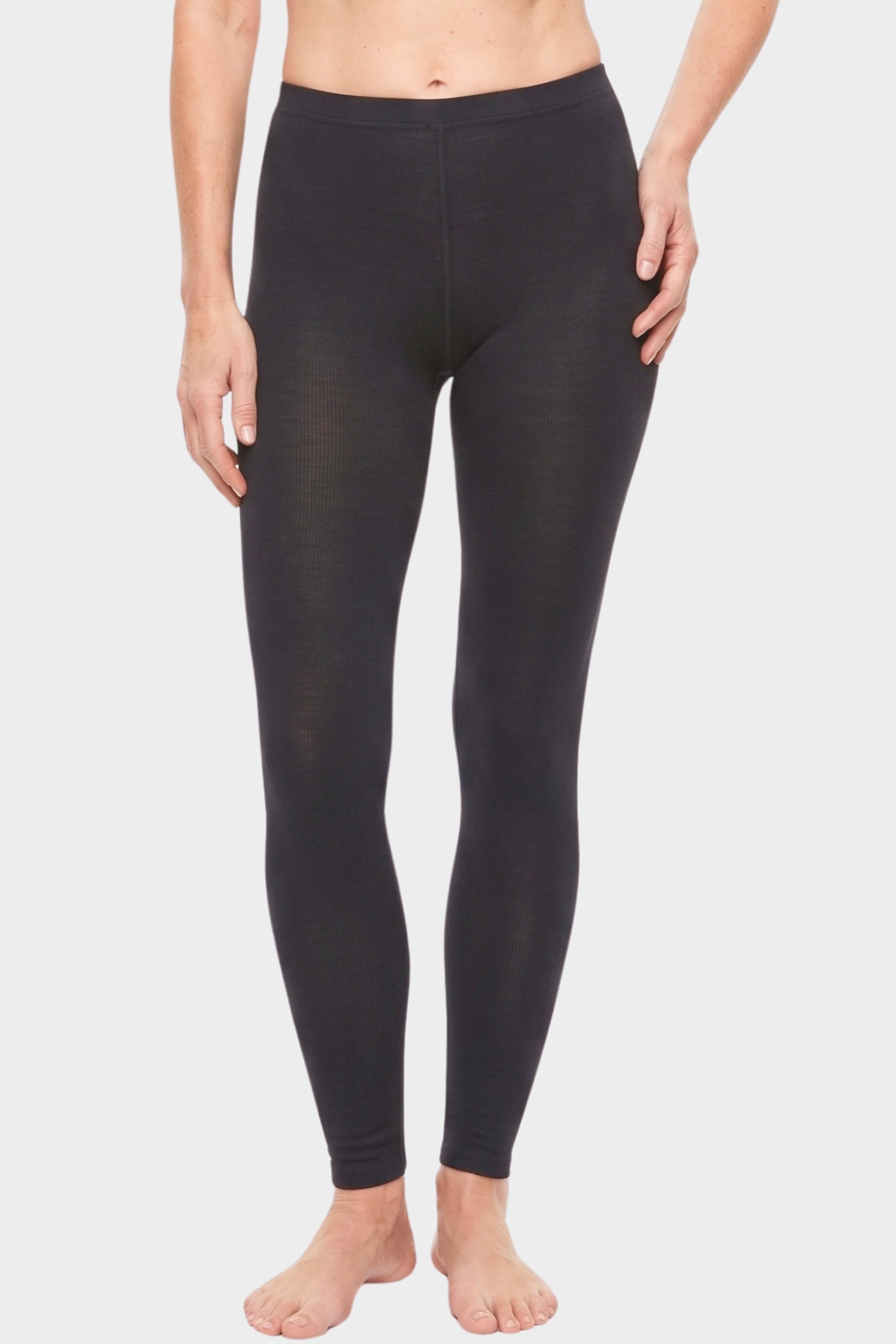 conta Damen Leggings Merino in Farbe schwarz Größe 44