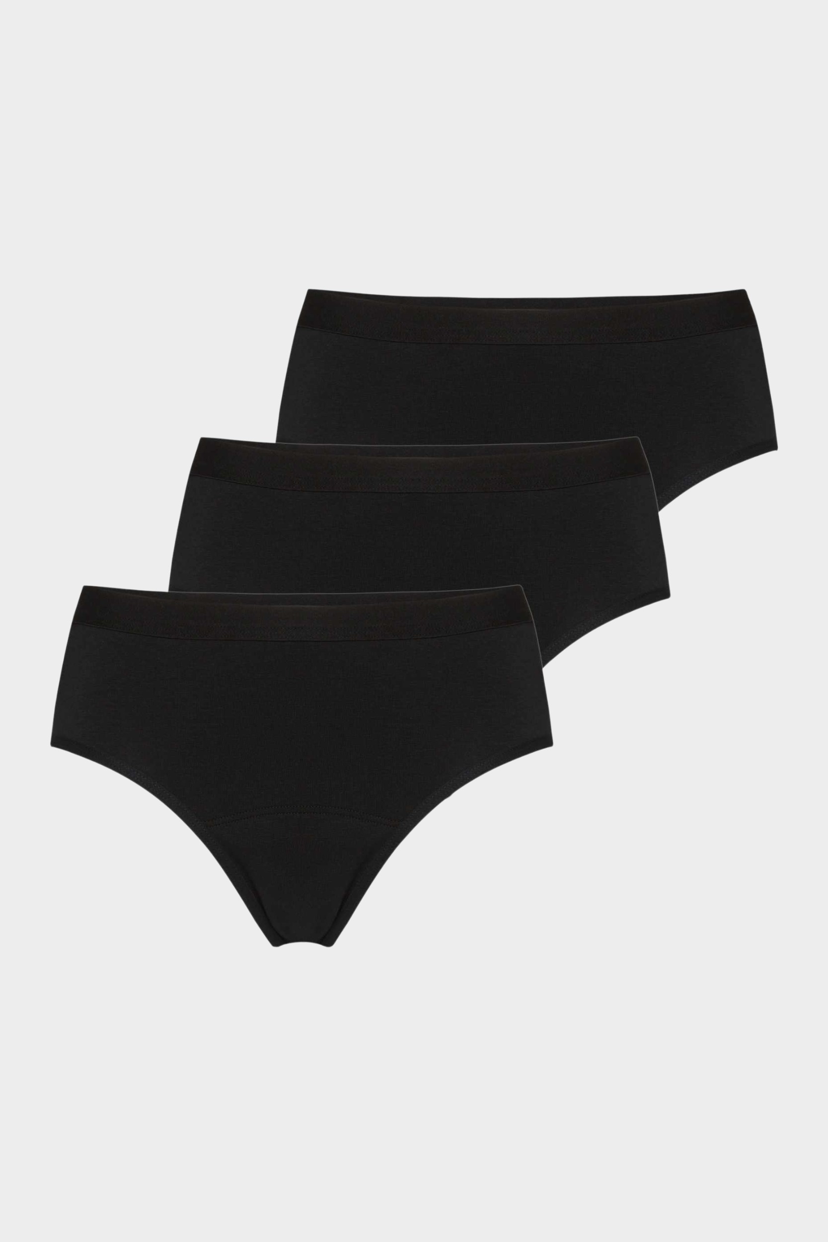 conta Damen Inkontinenz Slip Midi 3er Pack in Farbe schwarz Größe L
