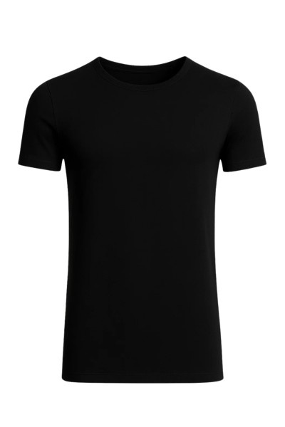 kurzarm Shirt Rundhals