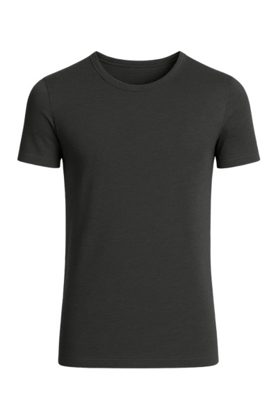 kurzarm Shirt Rundhals