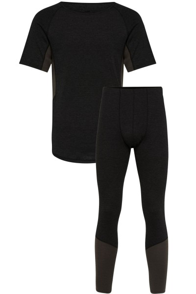 Thermo Sportiv Herren-Set kurz Baumwolle/Polyester