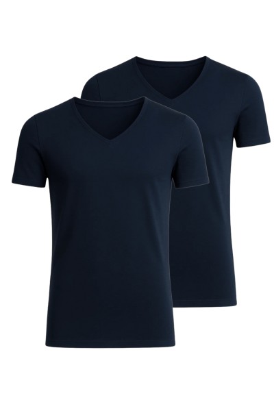 kurzarm Shirt V-Ausschnitt [SPAR-PACK]